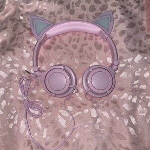 Cat Ear Headphones - Pink